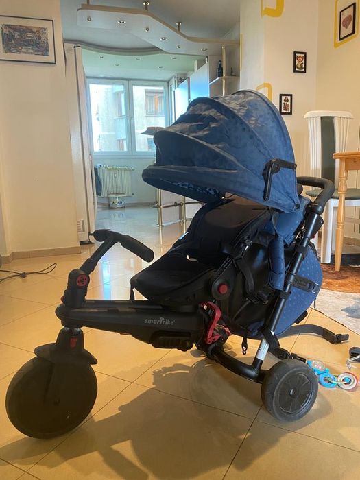 SmartTrike smarTfold 700 – детска триколка/количка , 8 вида в 1