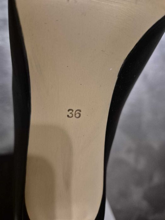 Cizme piele 36 peste genunchi