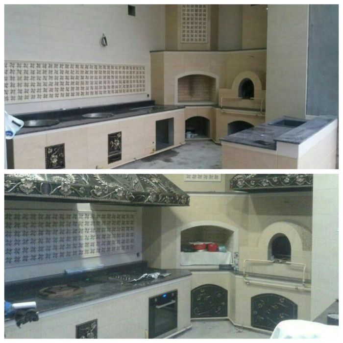 летняя кухня камин очаг барбекю