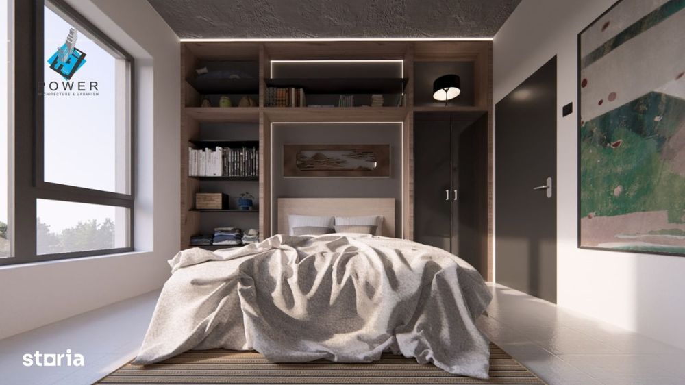 Apartament modern, 2 camere, open-space, 53 mp utili - Esso, Giroc