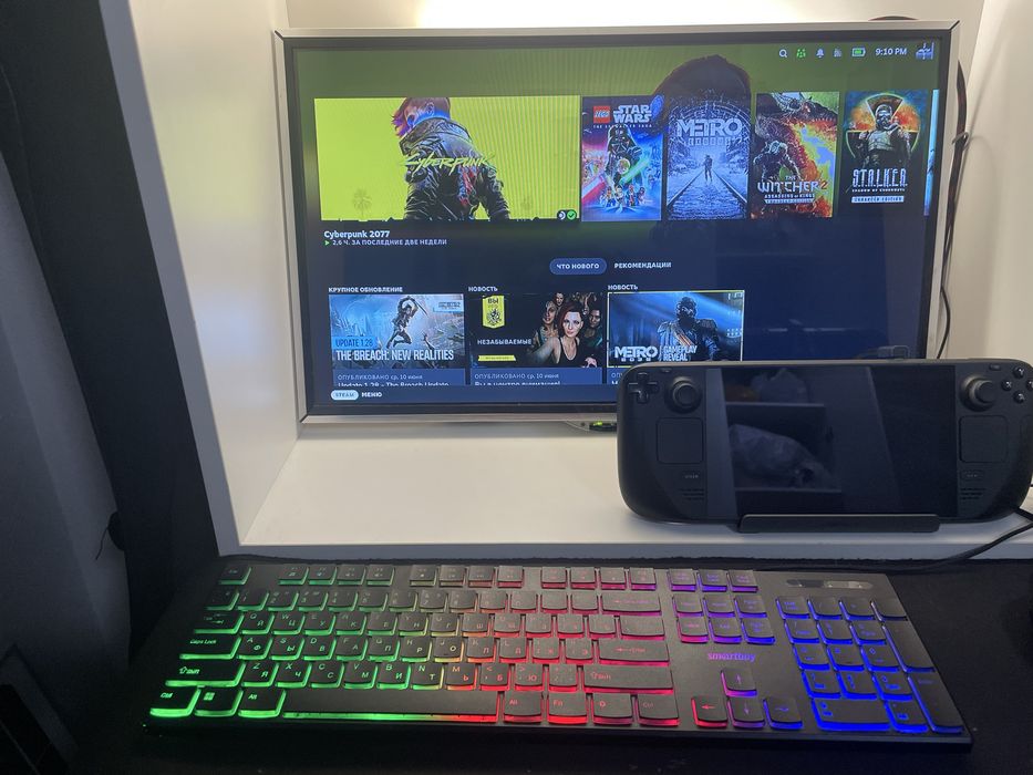 Сетап : ULTRA DECK Steam deck 512gb