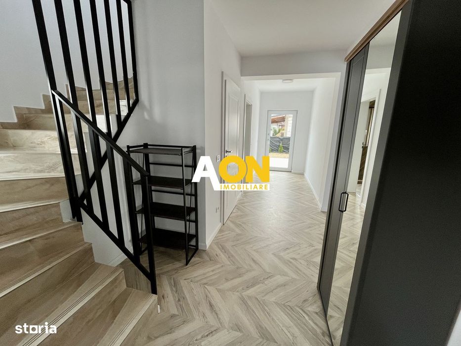 Casă Individuală Nouă, 4 Camere, Complet Mobilată, Alba - Micești