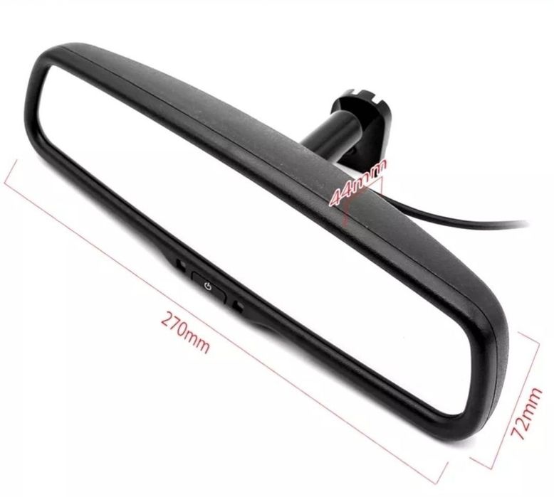 (временно намаление) Огледало с дисплей за камера, универсална антена