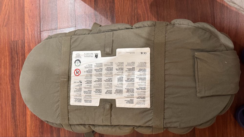 Бебешко гнездо 3 в 1, 100% органичен памук, Dark Olive, Sebra