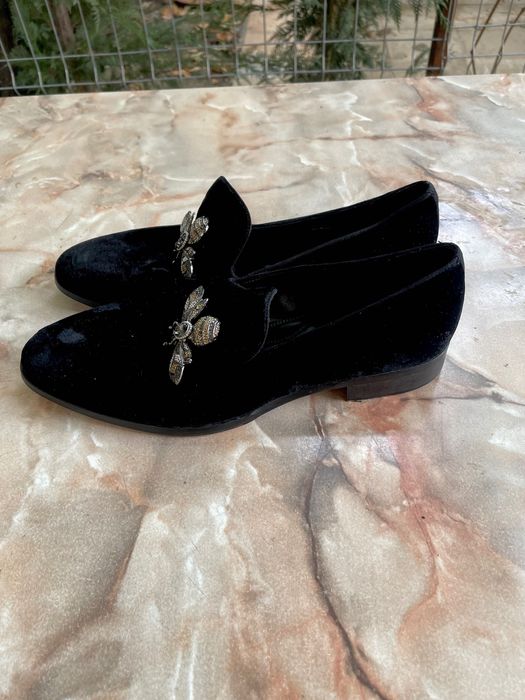 Pantofi eleganți gală de catifea