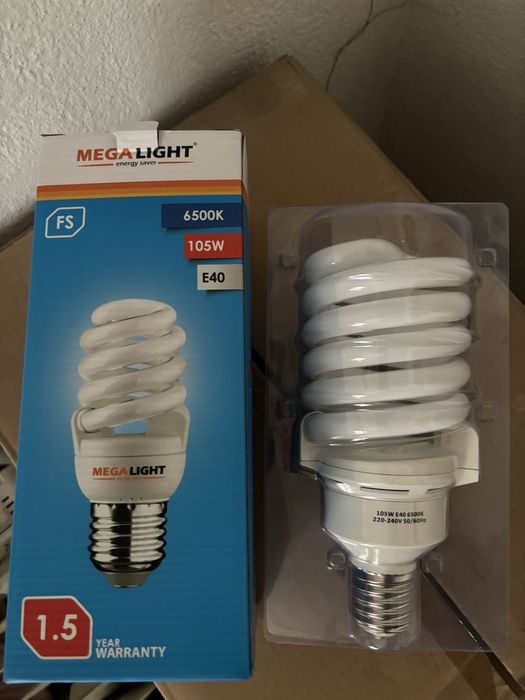 Лампа Mega Light 105W E40 6500K