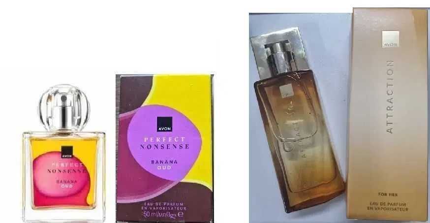 Set 2 prod.(Parfum Perfect Nonsense Banana Oud Ea 50ml si Attraction Ea 50ml)-Avon