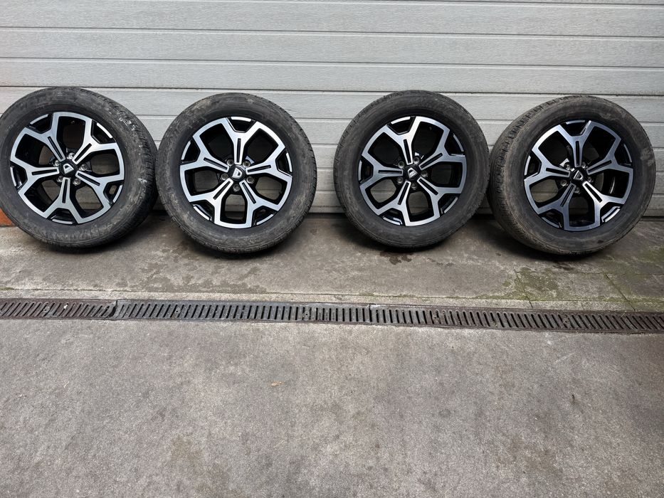 Jante 17 Dacia Duster anvelope vara Bridgestone 215/60R17 6-7mm