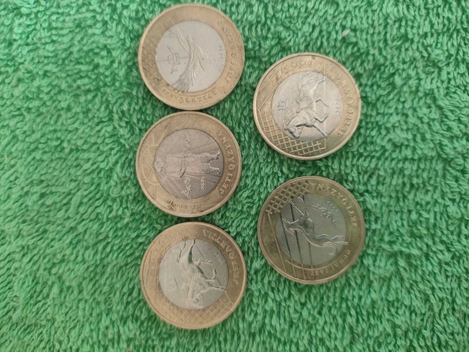 Монеты юбилейные, сакские