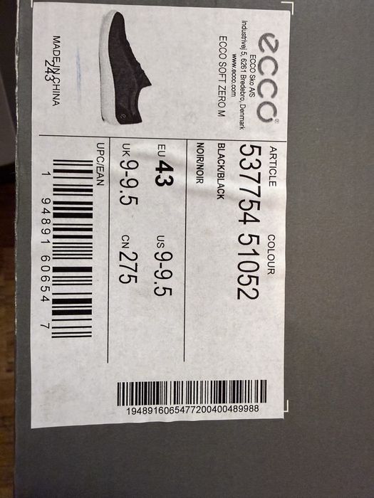ECCO Soft Zero - Pantofi