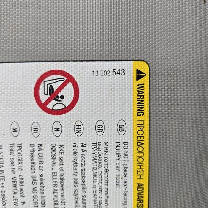 Set parasolar stanga dreapta fata Opel Zafira C Tourer facelift