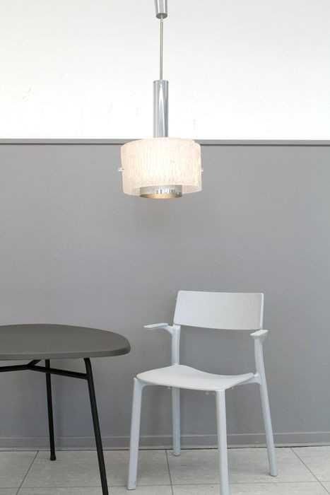 Lustra pandant sticla Murano, Art Deco, MCM, vintage