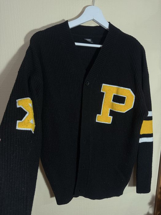 Черный кардиган