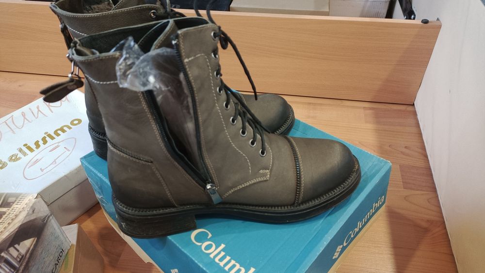 Зимние ботинки. Натуралка