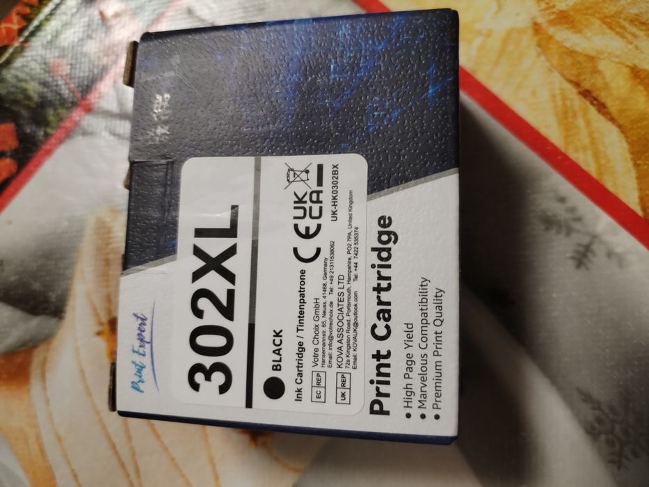 Cartuse imprimanta 302 XL Pt HP