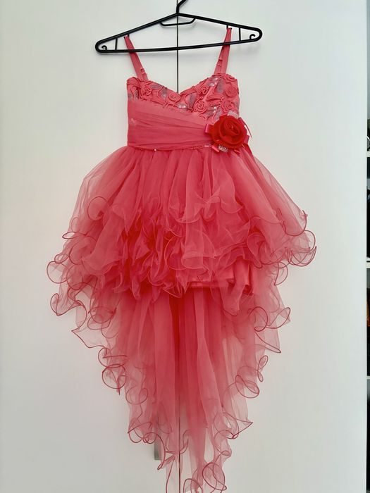 Rochie roz somon copii