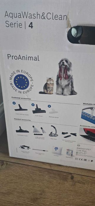 Прахосмукачка ( перачка) за мокро и сухо почистване BWD421PET Серия 4 2100 W