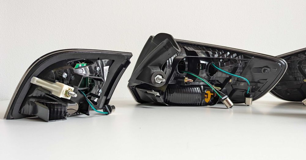 Стопове Ауди А3 8П Нови ЛЕД Тунинг  Опушени Audi A3 8P LED Sportback