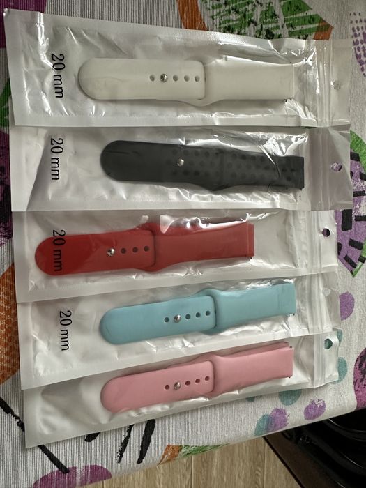 Curele silicon 20mm sigilate