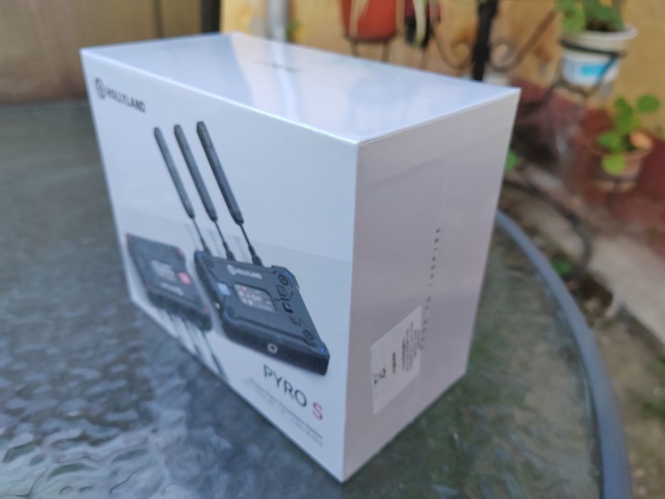 SIGILAT  Hollyland Pyro S 4k transmitator receptor hdmi wireless video fara cablu distanta lunga echipament profesional video nunti botezuri petreceri