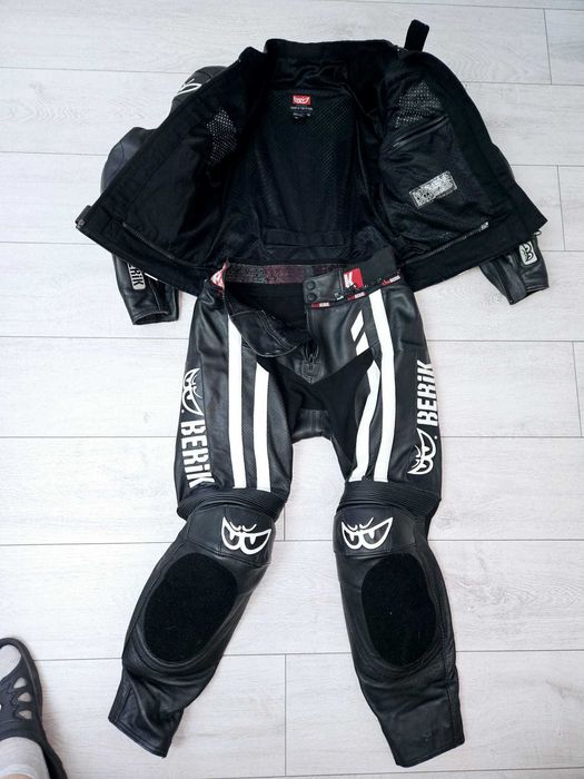 Echipament moto Unisex BERIk(165-175 CM)(60-70 kg)(Protectii hard full