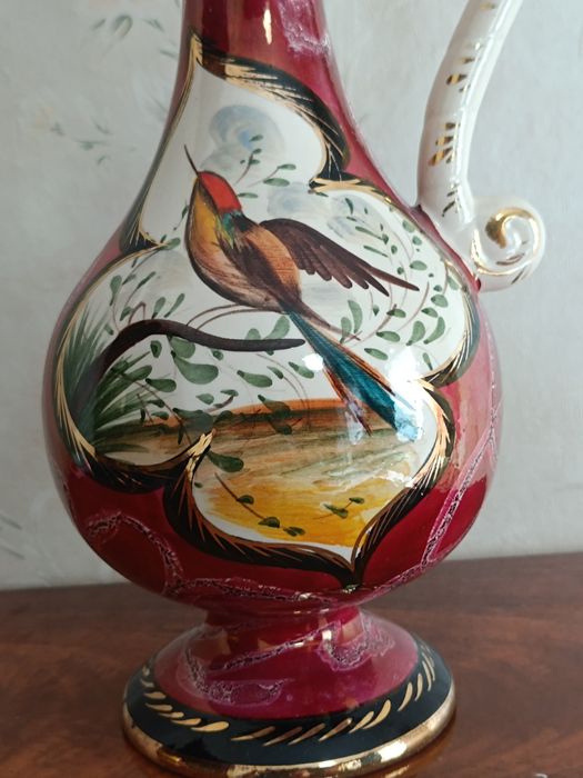 Белгийска порцеланова ваза кана