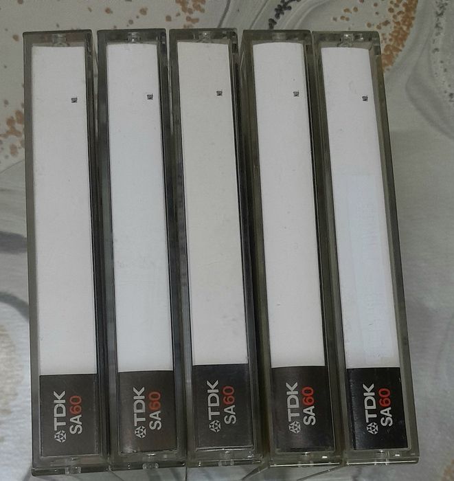 Аудио касети TDK SA /Gold  / 60 мин.-  Хром