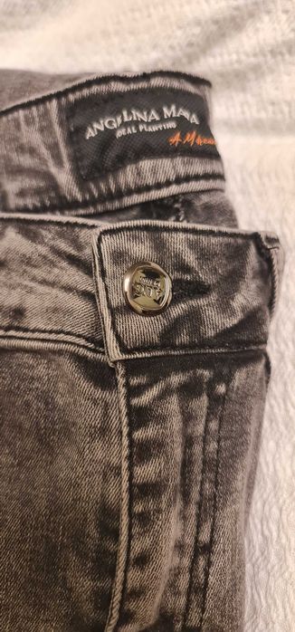 Дамски дънки Angelina Mara medium waist slim W:27 L:31
