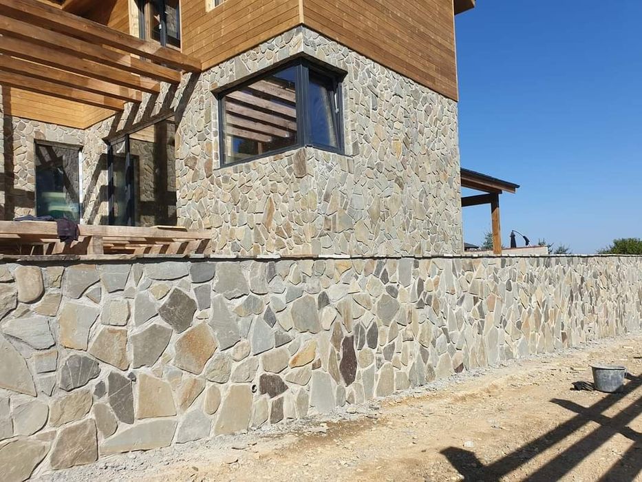 Piatra naturala de munte de Grecia 100%. Lucrez în toată Țara