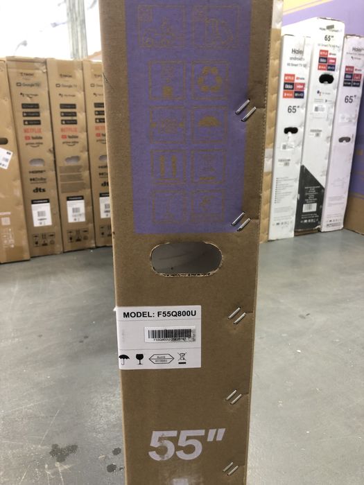 Телевизор Ziffler Qled 120hz SMART TV с доставкой/ кронштейном