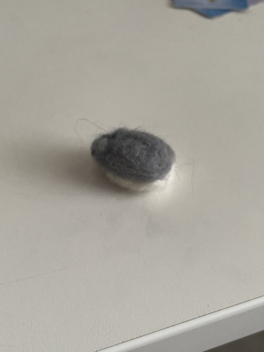 Хомяк из сухого валяния