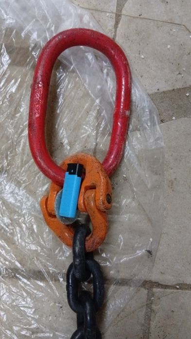 Цепи с крюками новые