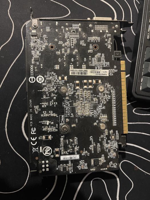 Видеокарта GTX 1050 ti