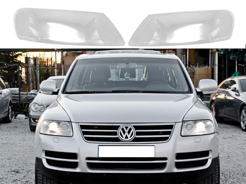 Стъкла за фарове на VW Touareg 7L