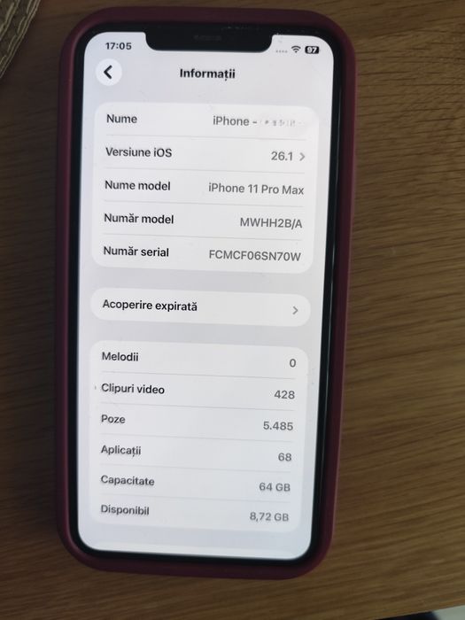 Iphone 11 Pro Max 64Gb 87%