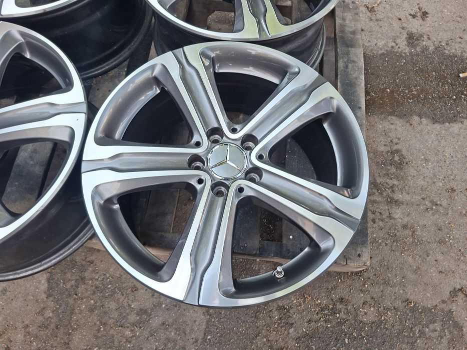Като нови 18" 5Х112мм Мерцедес Оригинални Алуминиеви джанти, 5x112mm Mercedes-Benz