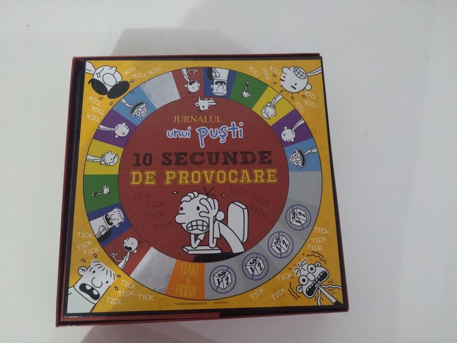 Vând jurnalul unui puști 10 secunde de provocare