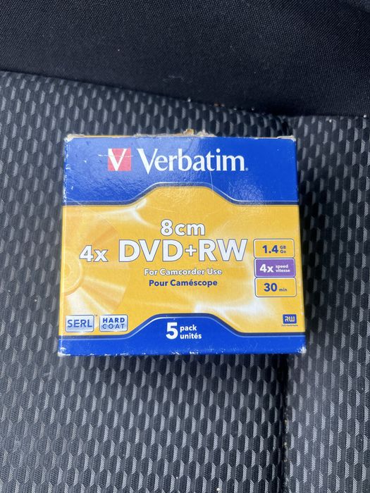Verbatim dvd+rw 1.4Gb