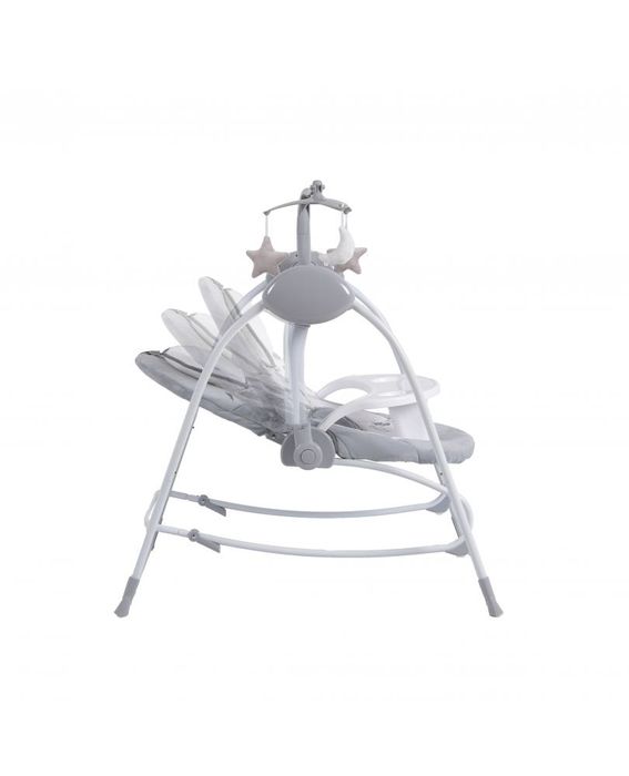 Електрическа бебешка люлка Moni - Rhea, сива