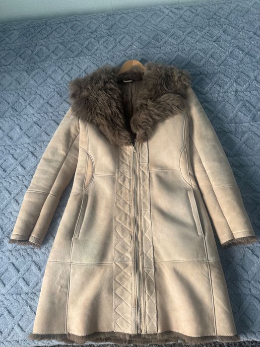 Cojoc blana foarte calduros