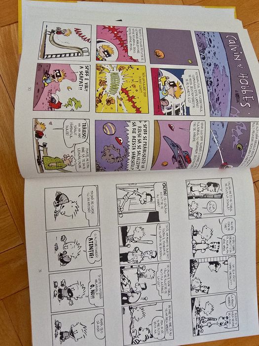 Carte benzi desenate "Calvin si Hobbes", de Bill Watterson