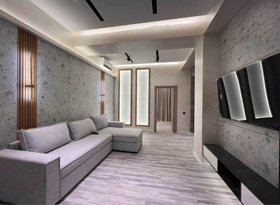 ( К4 ) Продается Новая квартира 2/4/6 массив Ялангач