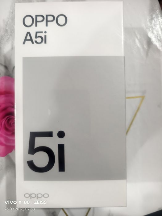 Продам смартфон oppo A5i новый запечатанный.