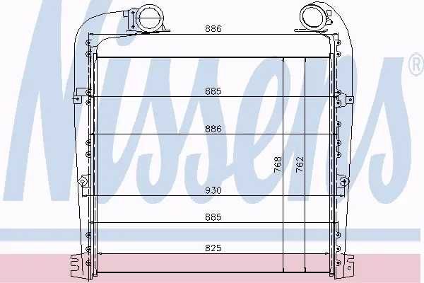 Интеркулер Scania