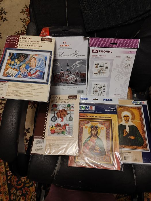 Наборы вышивки мулине