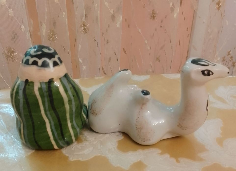 Узбек араб верблюд фарфор  СССР