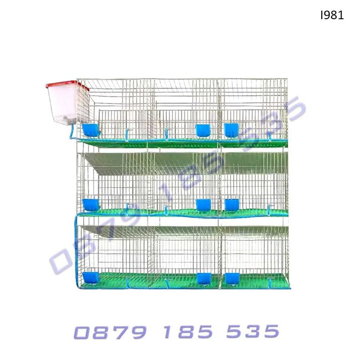 Сглобяем метален Зайчарник клетки зайци аксесоари хранилка поилка
