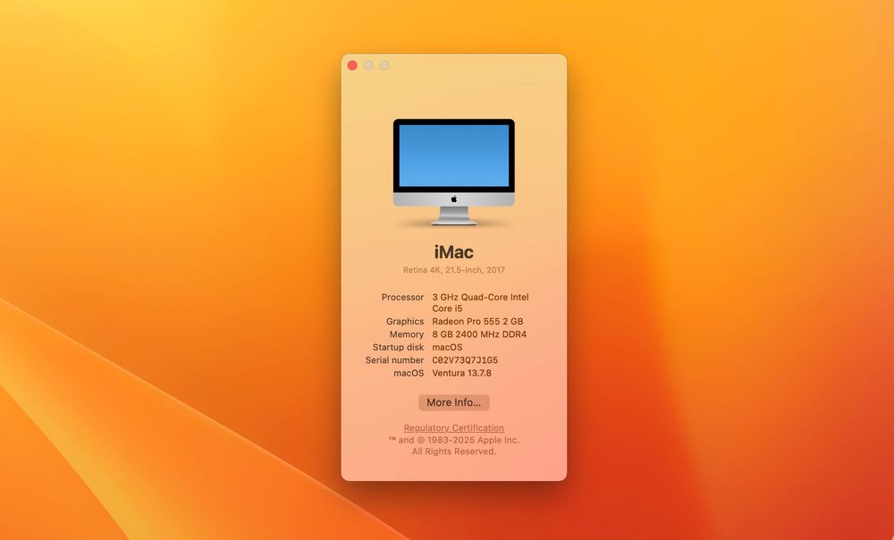 Компютър iMac - 21.5" Retina 4K IPS display