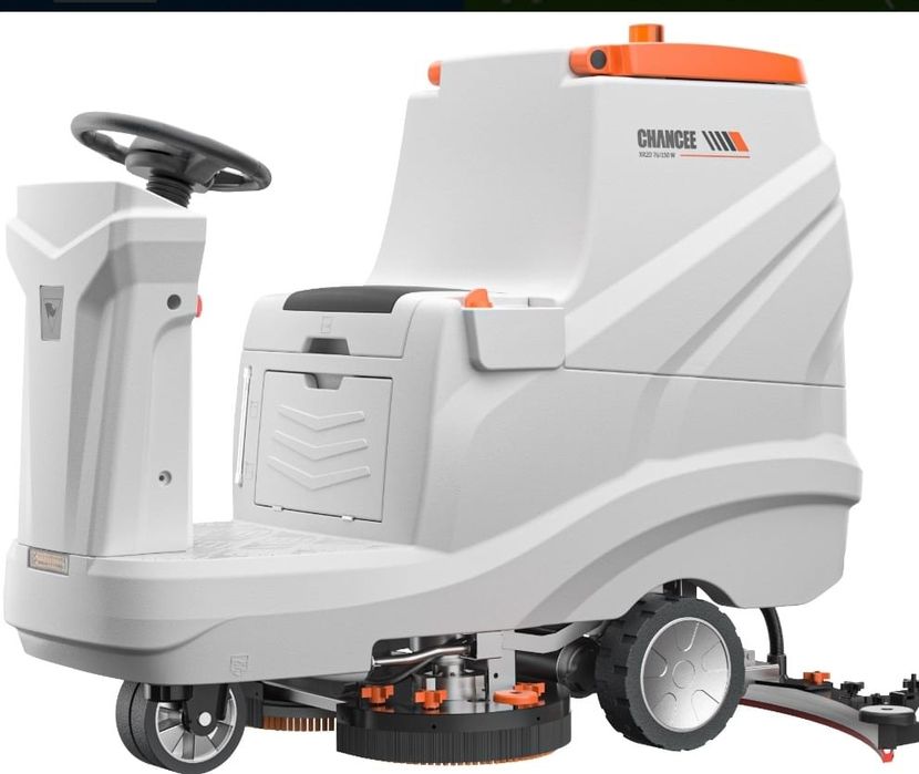 Поломоечная машина с посадочным местом, уборочная техника