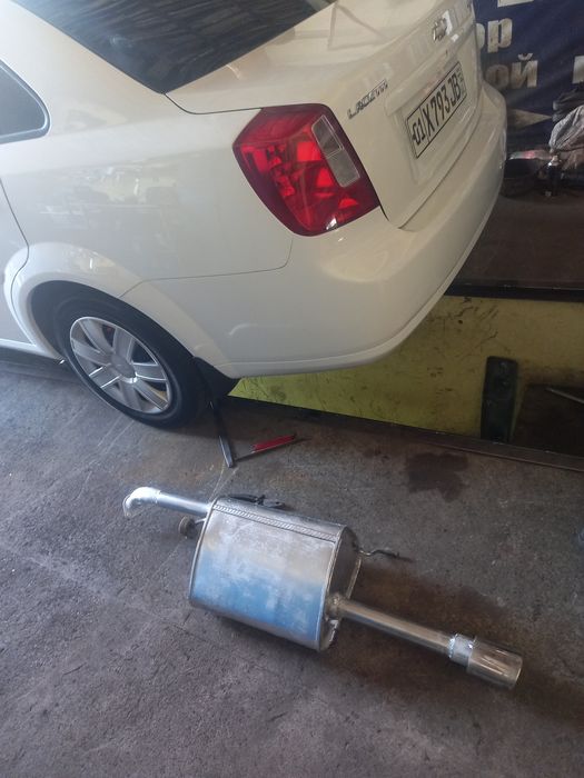 Ласетти Жентира Глушитель